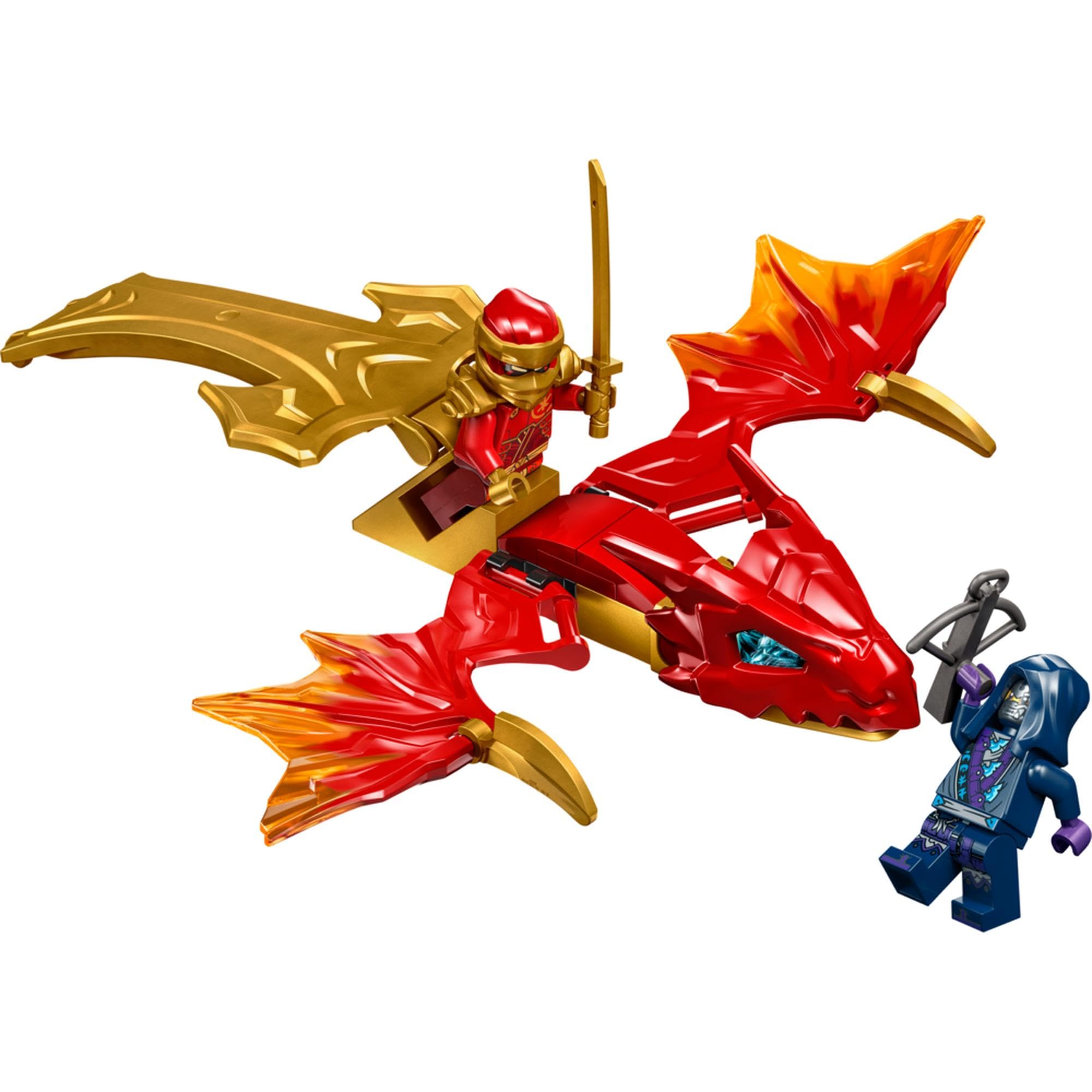 Amazon.com: Lego Ninjago Kais Dragon Glider, Ninja Set with Dragon